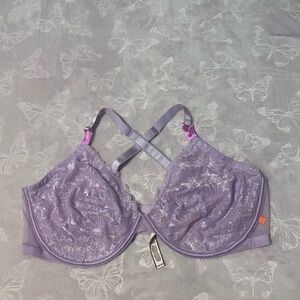 Victoria's Secret Purple Lace Bra